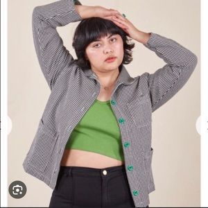 Big bud press gingham chore jacket